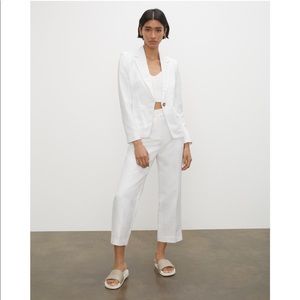 Club Monaco high waisted linen trousers NWT OOP